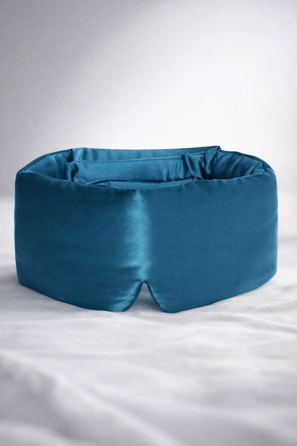 Blue Mulberry Silk Sleep Mask for Undisturbed Sleep
